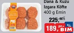 EMİN KÖFTE DANA&KUZU IZGARA KÖFTE 400 G
